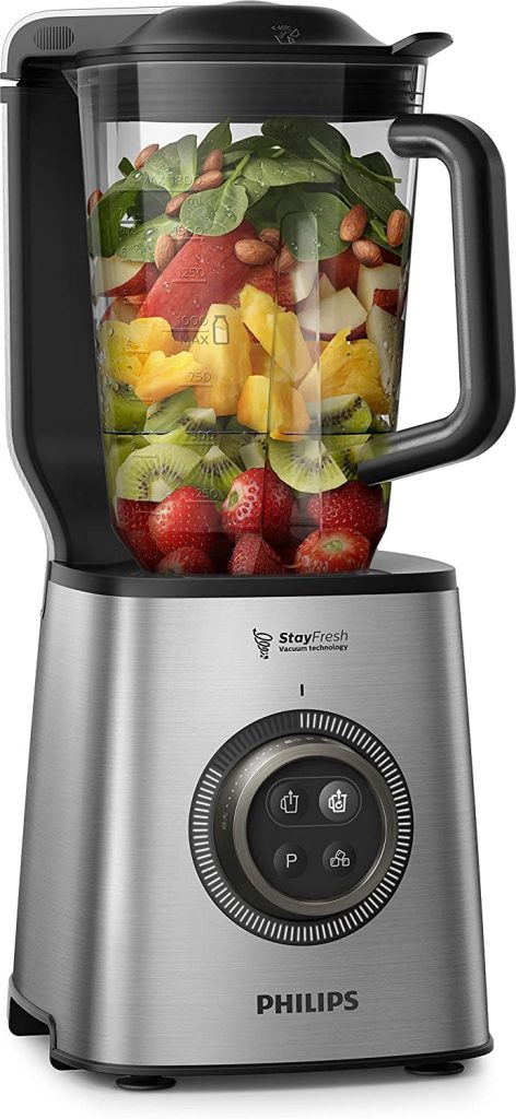 Philips HR3752/00 Mixeur à haute vitesse avec technologie sous vide ProBlend 6 3D le meilleur blender en 2022