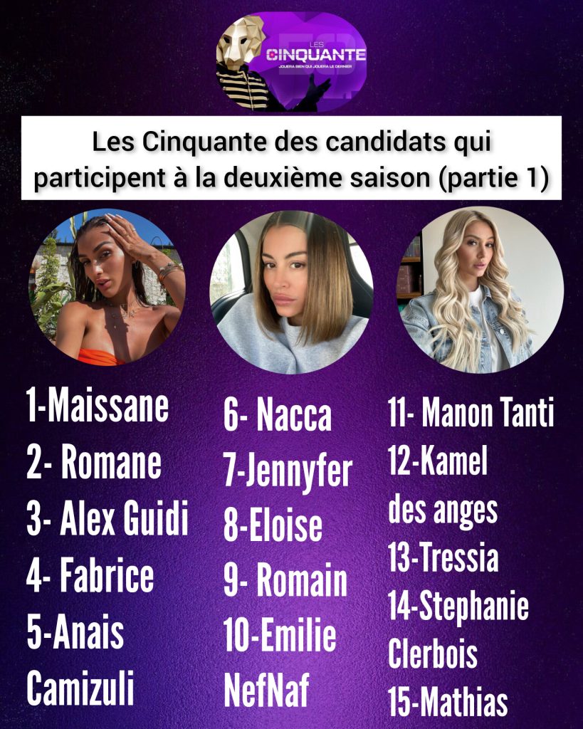 Les Cinquante saison 2 casting dévoilé
