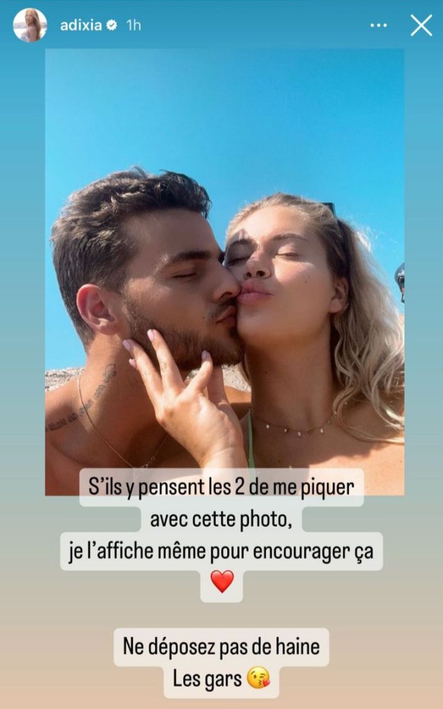 Adixia clashe Simon Castaldi et Cassandra Jullia