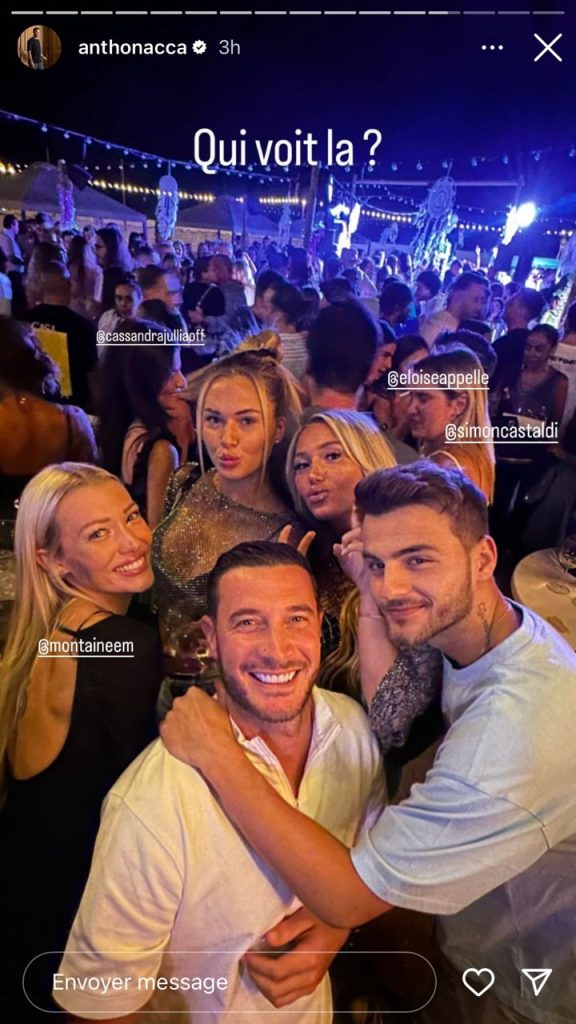 Simon Castaldi et soirée avec Cassandra Jullia