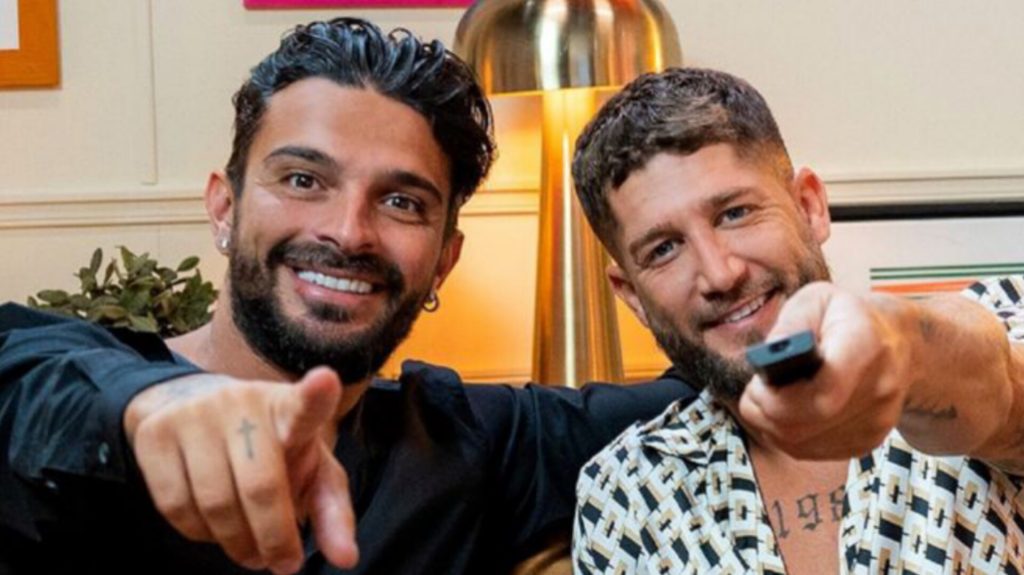 Julien Tanti et Paga des Marseillais