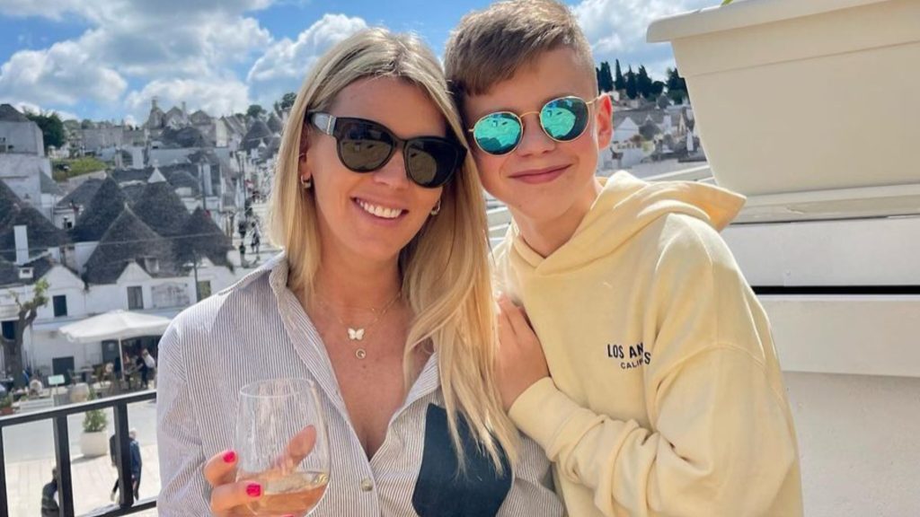Amélie Neten et son fils Hugo